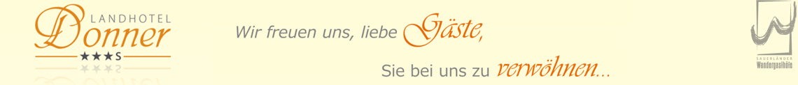 Landhotel Donner ***S
